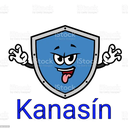 Shield character with a mischievous expression sticking its tongue out.
