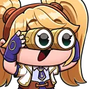 emote_Layla_Peeping Discord emoji