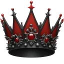 49757redblackcrown