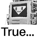 true
