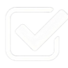 Checkmark inside a square box with a yellow background.