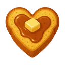 french_toast_heart