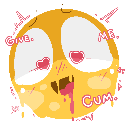emoji_8 custom emote | Just Cum