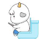 poopingtoilet animated GIF emoji | ・┆✦ʚ  Klejnoty  ɞ✦ ┆・