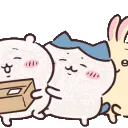 chiikawa_usagi_hachiware_happy chiikawa_usagi_hachiware_happy