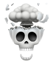 D7_ShockSkull Discord emoji