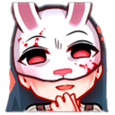 huntress_giggle custom emote from Starpatch