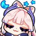 d_nes_KokomiSleep Discord sticker from ⎯𖤐darkmatter