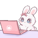 d_nes_bunnywork animated emote | ⎯𖤐darkmatter