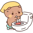 bearToiletClogged