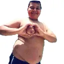 fatguyheartboob