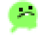 greenalien animated GIF emoji | #VTuberTH