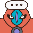 deoxys animated emote from PokéVault
