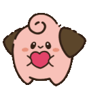 cleffa animated GIF emoji - PokéVault