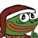 XmasPepeOkThumbsUp