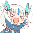 V_GuraCheer Discord Emoji - Vulcan