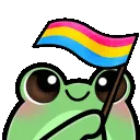 FrogPansexualFlag_F2U