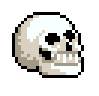 skullcool animated GIF emoji from ۶ৎ　‿　cemetery　 ݁ 　˖