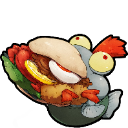 glutton custom emote | [adult squid] Never Dies