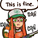 thisisfine Discord Emoji from [adult squid] Never Dies