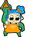 popuko custom emote from [adult squid] Never Dies