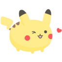 Pika_Heart_Wink Discord emoji