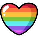 colorfullheart custom emote from Bro Love™ | Thanks for the Love Bro™