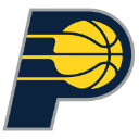 A stylized letter P with a basketball graphic and motion lines.