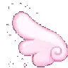 LeftPinkWingFlutter