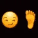 emojifootwaveemoji