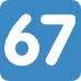 67 67