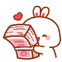 bun_money animated emote - Starpatch