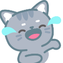 kittylaugh Discord Emoji from Maidens Madhouse