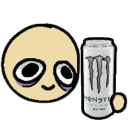 monsterwhite custom emote - Starpatch
