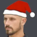 whiteguywithsantahat