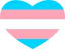 transgenderflagheart