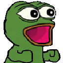 pepehype animated GIF emoji - Aura Kingdom: Allure of the Past