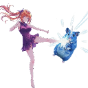 KickHammy custom emote - Glitching Neon Code Tier 7