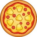 PineapplePizzaIMG custom emote - Glitching Neon Code Tier 7