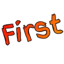 First
