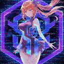 GlitchingLogo Discord sticker from Glitching Neon Code Tier 7