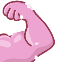 MerryCheMas_Muscle3 custom emote from Chemistry's Lab