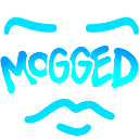 mogged Discord sticker | /Lightx | Social • Chat • VC • Emotes • Chill • Fun • Active