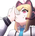 nyocot custom emote from BLUE VORTEX