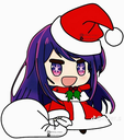 AiHoshino_christmas Discord Emoji from BLUE VORTEX