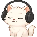 catlisteningtomusic