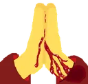 blood_pray_hands