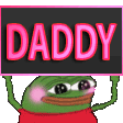 pepedaddy animated Discord emote from Auryne