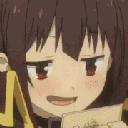 4033meguminsmug animated emote - Mellowden