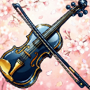 Violin8 Discord Emoji | Glitching Neon Code Tier 7